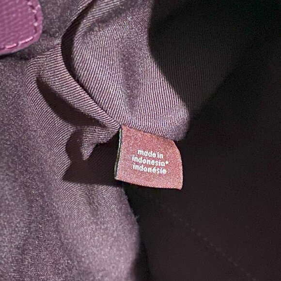 Coach Lewis 80058 Raspberry Crossgrain Leather Shoulder Crossbody Bag - Picture 16 of 16